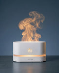 Humidificador con Efecto Llama — Bruma Aromática y Luz LED