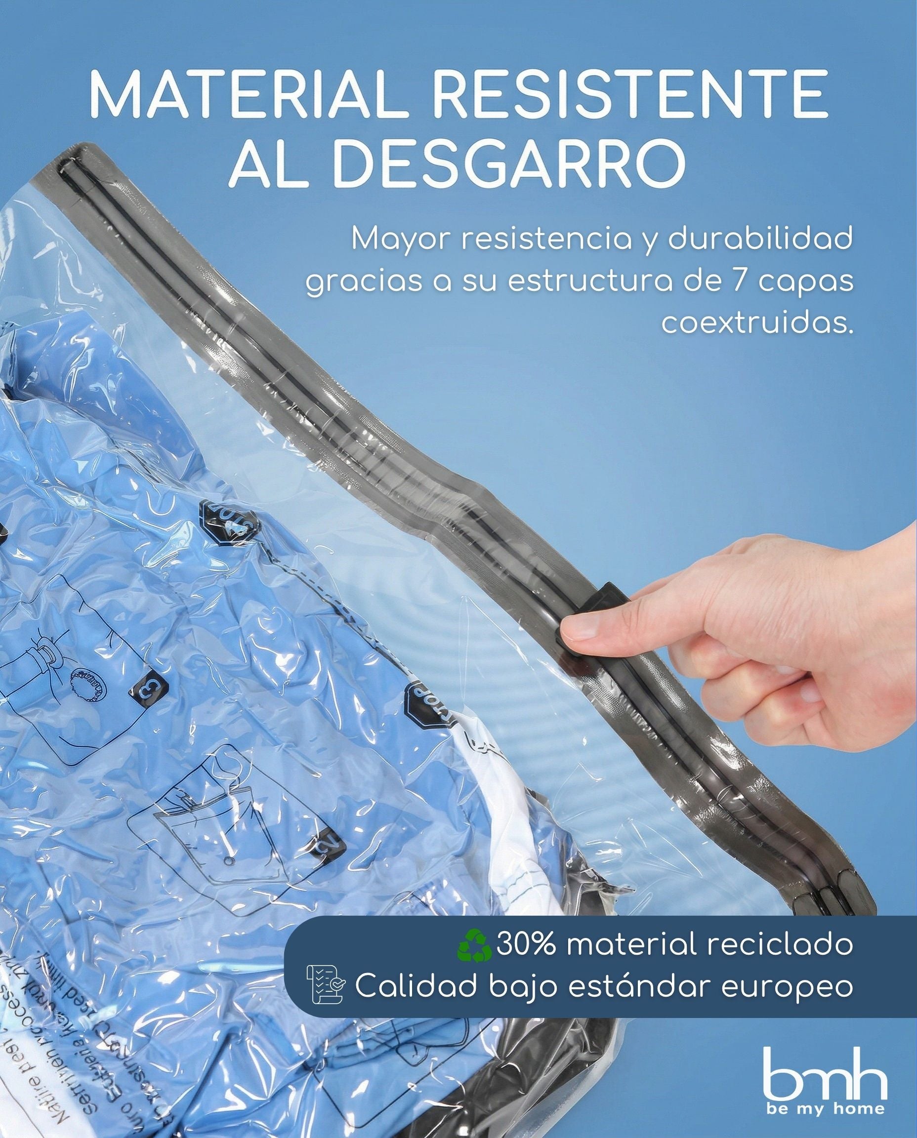 Bomba de succión+ Bolsas vacío x5