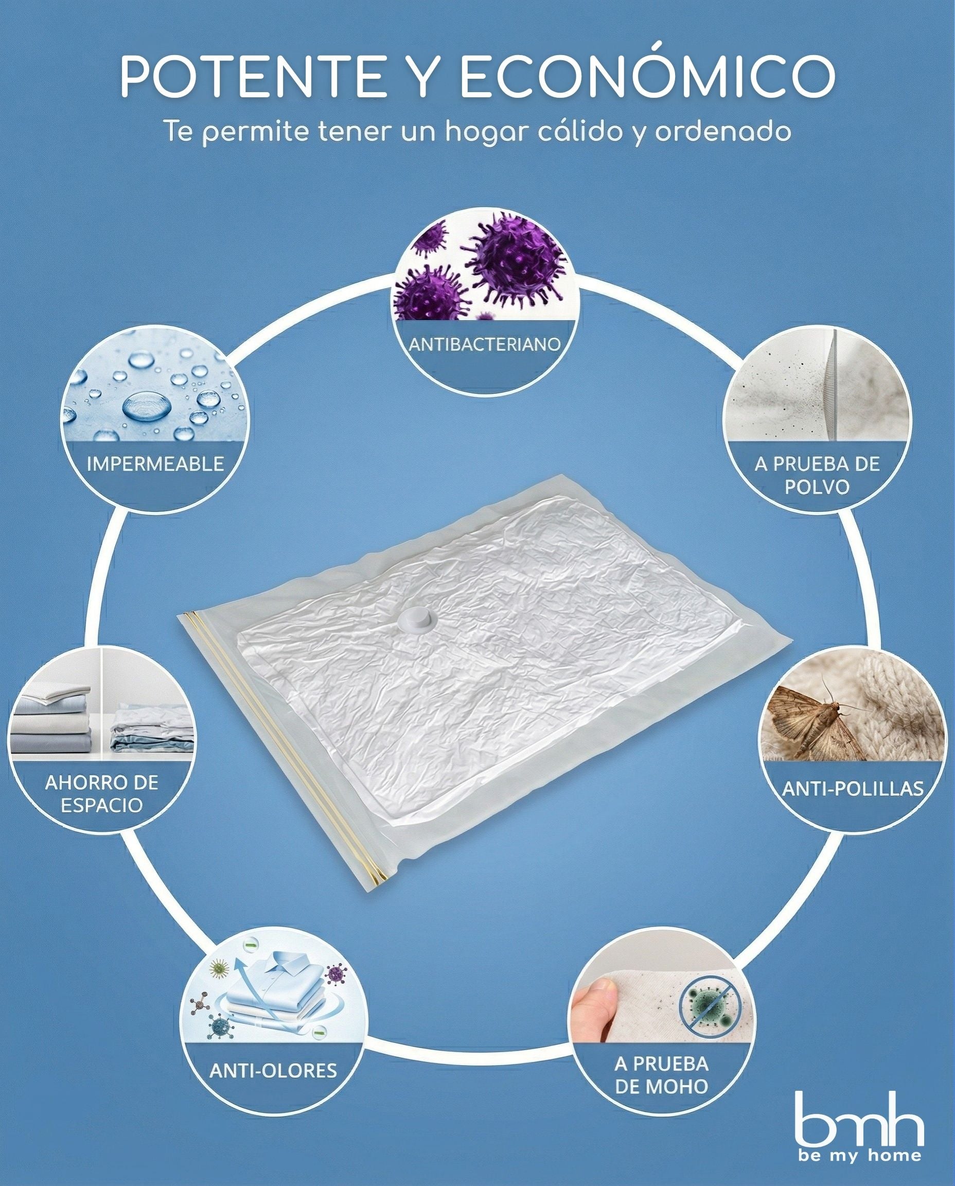 Bomba de succión+ Bolsas vacío x5