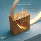 Despertador Amanecer Premium BeMyHome · vista del aro de luz