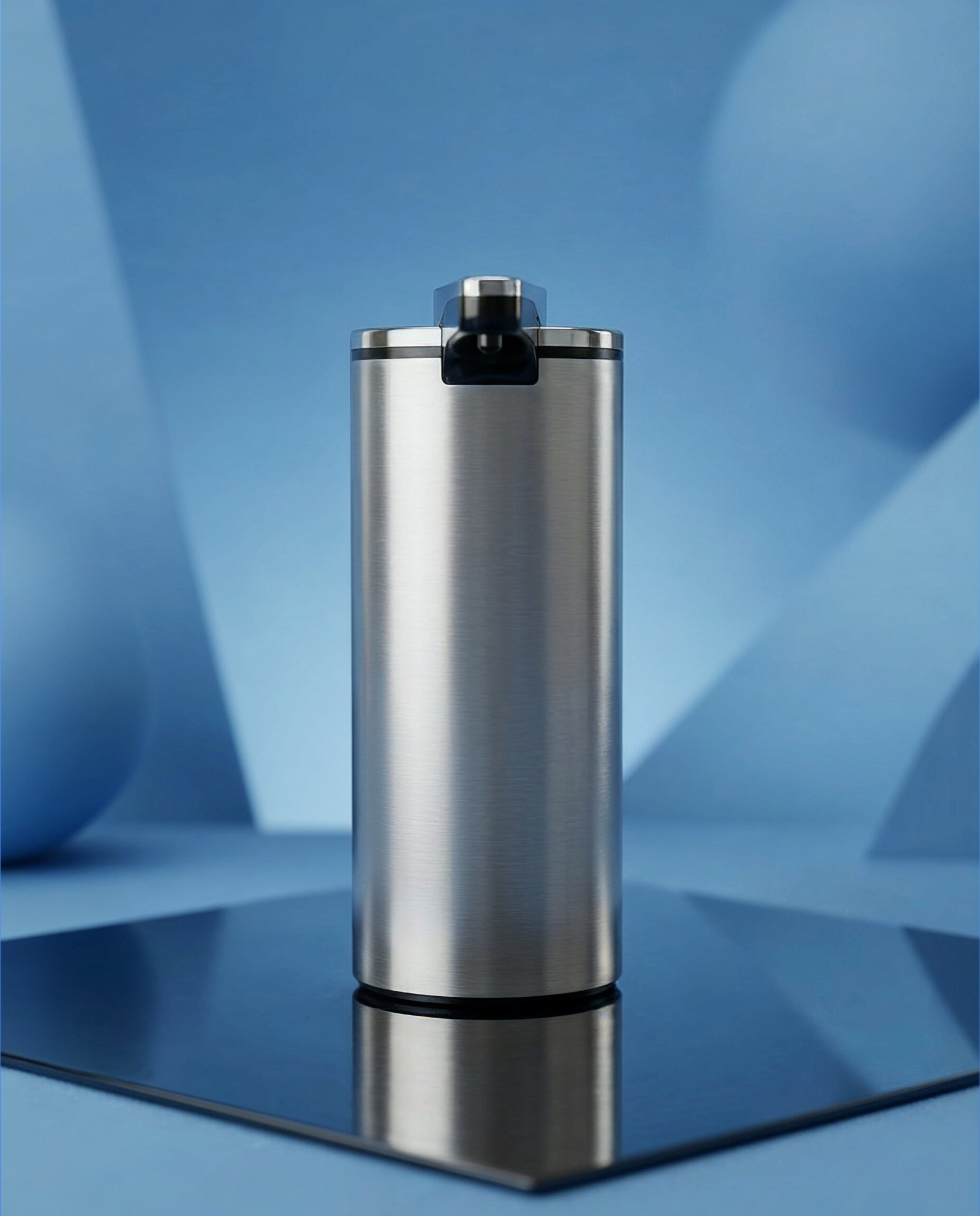 Dispenser Automático de Jabón con Sensor Sin Contacto — Acabado Metálico Premium