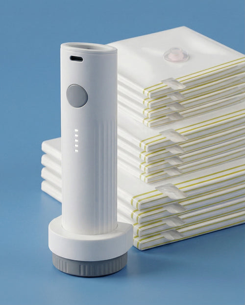 Bomba de succión+ Bolsas vacío x4