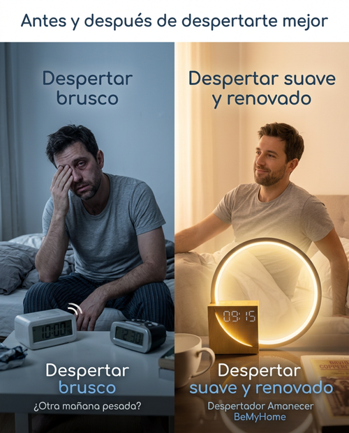 Despertador Amanecer Premium con Luz Gradual