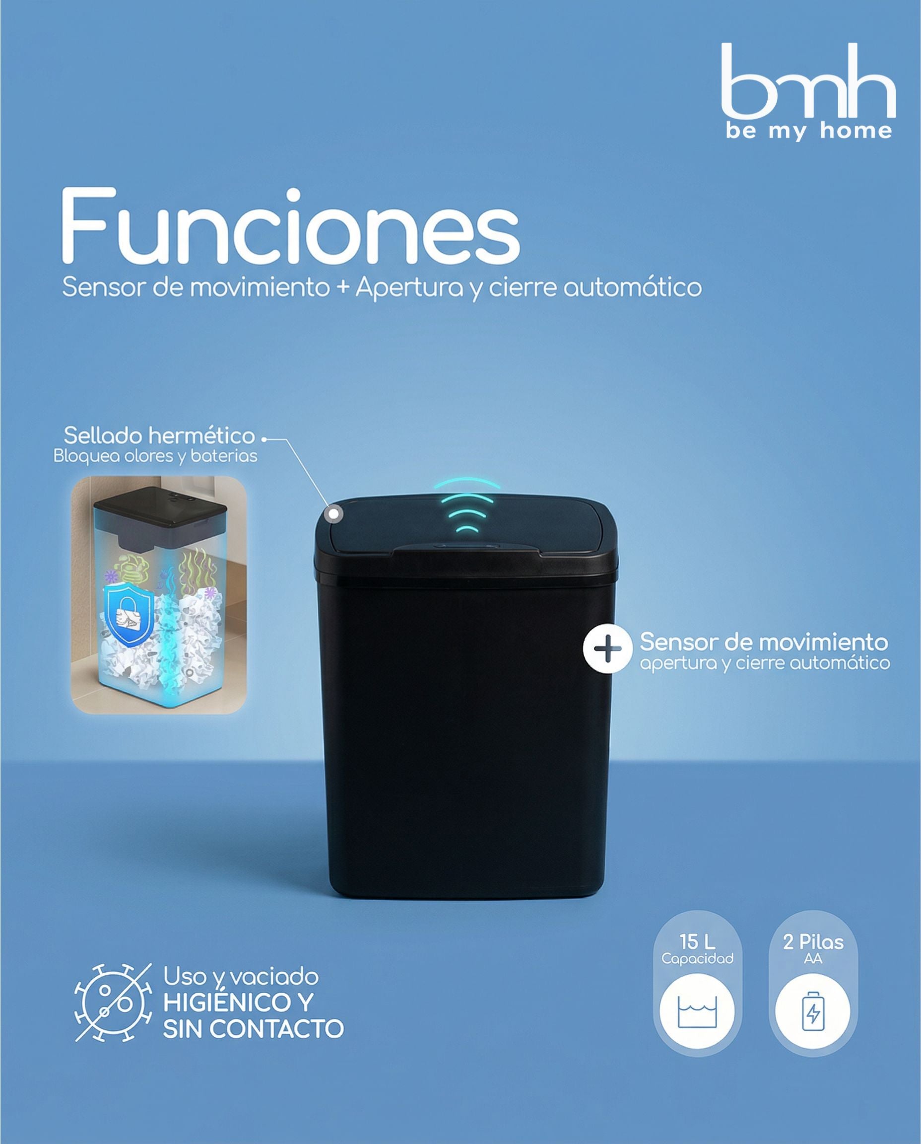 Tacho Smart 15L Pila