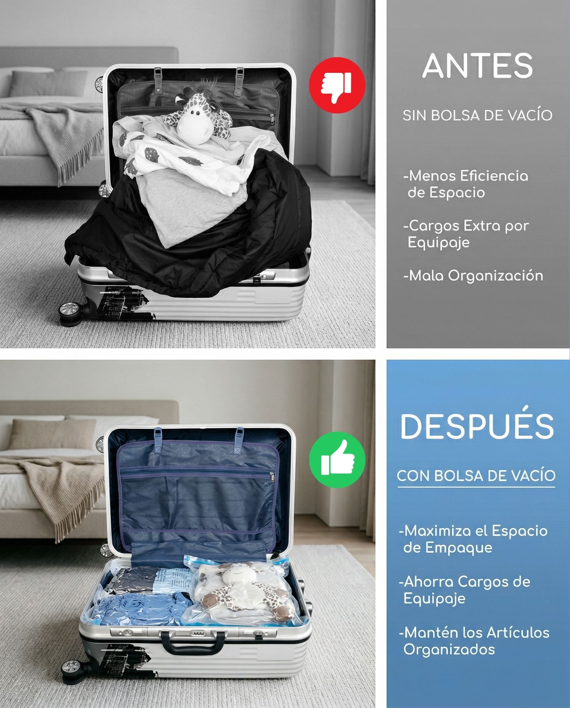 Bolsas de vacio (Distintos tamaños)