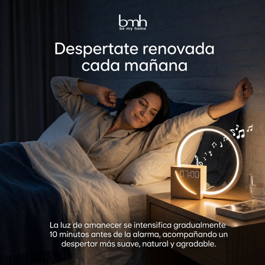 Despertador Amanecer Premium con Luz Gradual
