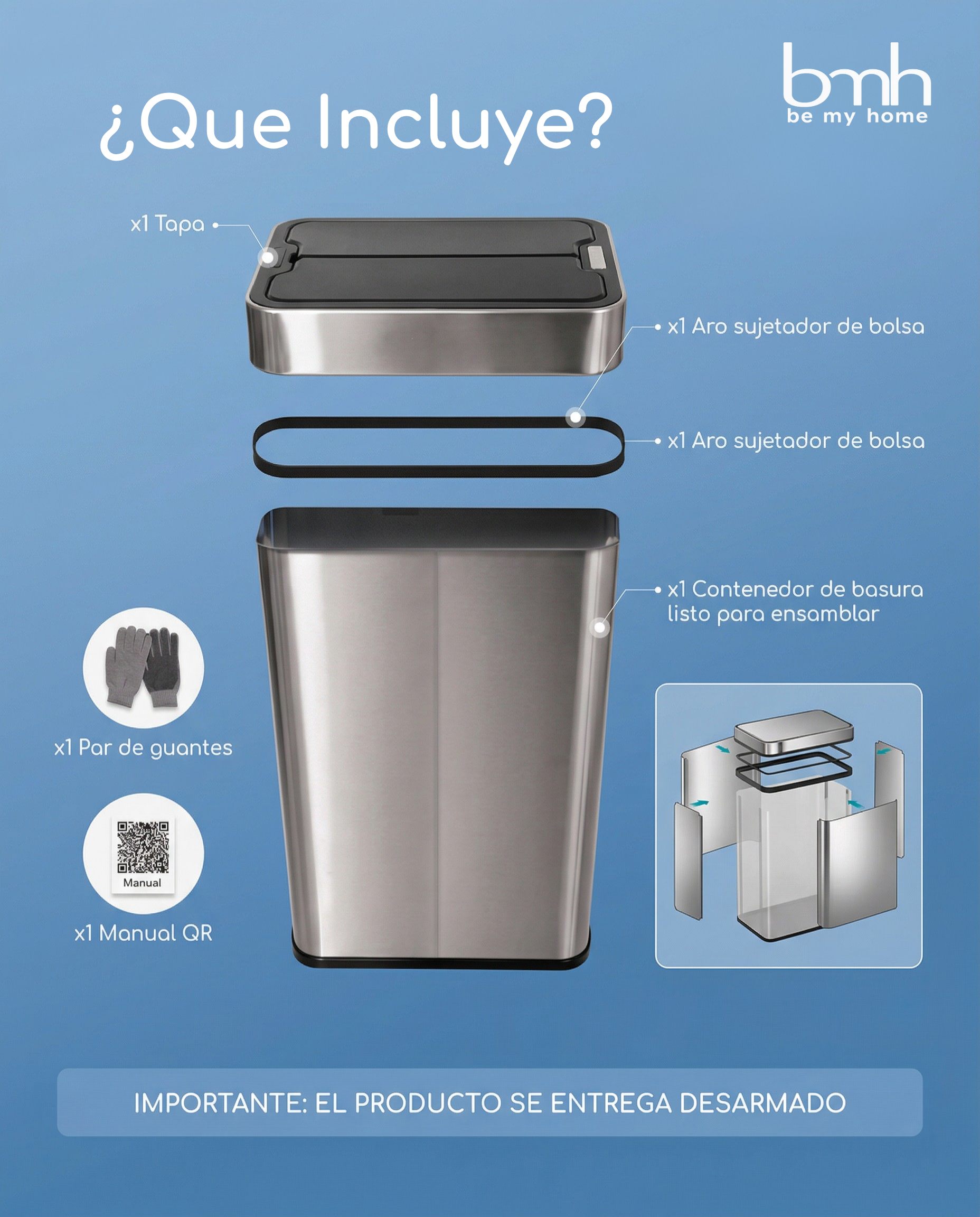Tacho Smart 50L Pila