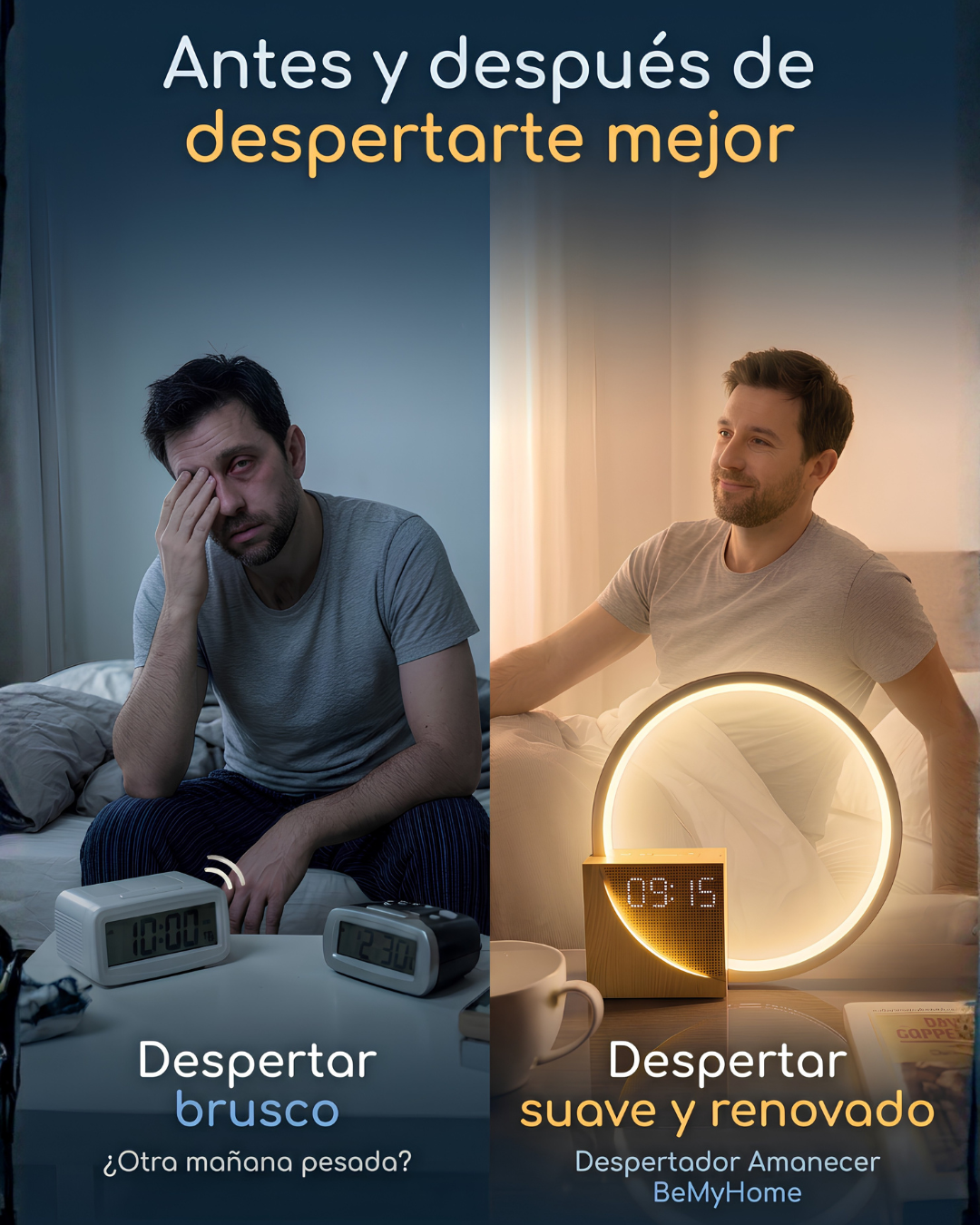 Despertador Amanecer Premium con Luz Gradual